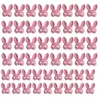 50pcs Nail Decorations Removable Diy Colorful Rabbit Nail Charms Phone Case
