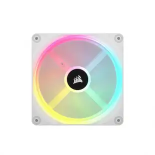 【CORSAIR 海盜船】iCUE LINK QX140 RGB白風扇