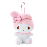 在飛比找momo購物網優惠-【SANRIO 三麗鷗】經典坐姿造型絨毛玩偶吊飾 美樂蒂