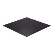 Falken Design 12 in. x 36 in. x 3/8 in. Thick Acrylic Black Opaque Sheet