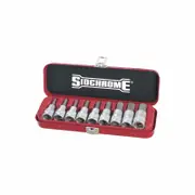 Sidchrome 1/2'' Drive In-Hex Socket - 9 Piece