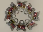 DIET PEPSI TWIST PEANUTS HAND BELL 2004 JAPAN EXCLUSIVE MIP COMPLETE SET OF 8