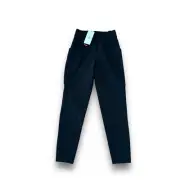 BALEAF Youth Girls Equestrian Breeches Horse Riding Tights Black Size M 21x22.5