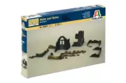 1/72 Italeri WWII Ruin Wall Sections & Sandbags