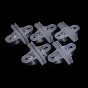 5 Pieces Aquarium Divider Clip with 1.2in Suction Cup Separating Plate Holder