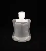 50 Flexible Bottles Collapsible Reusable Water, Soap, Liquid Food Pouch - 1 oz