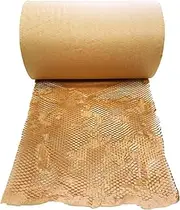 Honeycomb Kraft Paper Cushioning Wrap Roll Eco Packaging 300mm x 450m Bubble Wrap Alternative for Packing & Moving