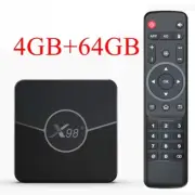 Plus TV Box Android 11.0 Amlogic S905W2 Tvbox 4G 32G 64G AV1 BT 2.4G 5G Wifi 4K