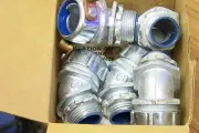 nib thomas betts 5344gr external bonding liquidtight liquidtight connector 1"