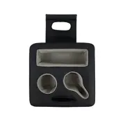Couch Drink Cup Holder Sofa Tray Bed Car Black Bedroom Tray Holds Drinks, Snacks