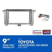 Aerpro 9" Multimedia Receiver Head Unit Kit to suit Toyota LandCruiser 100 2003-2007 - AKTO40