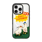 iPhone 16 Pro Impact Case MagSafe Compatible KEEP DISTANCE