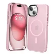 Magnetic for iPhone 15 Case [Compatible with Magsafe & iPhone 15 6.1inch A-Pink
