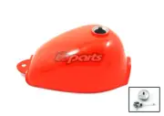 Honda Z50 Z 50 R Gas Fuel Tank W/Cap & Valve Red 1979-1987 TB Parts TBW0557