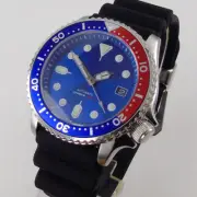 20ATM 42mm Tandorio Sterile Bue Dial Dapphire NH35A Automatic Dive Mens Watch