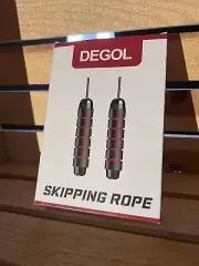 DEGOL Skipping Rope Tangle-Free with Ball Bearings Rapid Speed Jump Rope Cable a