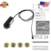 Compact 120V Input 24V Output Transformer - Smooth Dimming for Elegant LED Setup