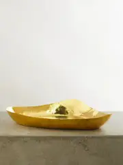[Tom Dixon] Tom Dixon - Bash Hammered-brass Tray - Gold - One size One size Gold