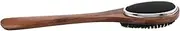 BESPORTBLE Multi-use Suit Brush Shoe Horn Lint Brush for Easy Garment Cleaning in Home or Hotel