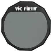Vic Firth 6 Inch Practice Pad Realistic Drumhead Feel Portable Durable Design