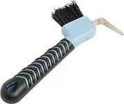 (Light Blue/Black) - Roma Deluxe Soft Grip Hoof Pick