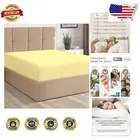 Elegant 400 Thread Count California King Fitted Sheet - Breathable Sateen Weave