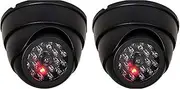 Dummy Camera with Lens and IR Blinkled Video Surveillance Goods Security Pack of 2