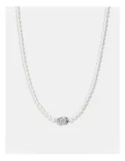 [Mimco] Circulate Pearl Necklace in Silver