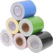 Gadpiparty Waterproof Bulletin Board Border Sticker 6 Rolls Blackboard Decor Border Trim Easy Peel Stick Classroom Wall Decor