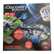 Discovery #MINDBLOWN DIY Remote Control Robotic Soccer Snake Build & Play Kit