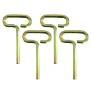 7/32“ Hex Allen Key, Long Arm Hex Dogging Key, 2X Stronger for Push Bar Panic Ex