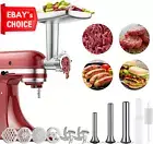 Meat Grinder Attachment for Kitchenaid Stand Mixer with 3 Sausage Stuffer Access