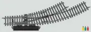 Marklin 2269 HO Scale K Track Switch Right Hand Remote (1)
