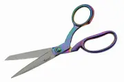 Supplies 8.5” Fatima Heavy-Duty Fabric Tailor Scissors with Rainbow Finished ...
