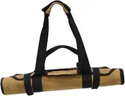 Ciieeo Waxed Canvas Firewood Tote Bag with Strong Handles Multi Functional Log Carrier for Outdoor Storage for Camping Grilling and Use