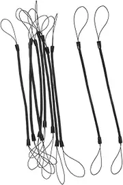 TEHAUX 20pcs Tether for Stylus Pen Lost Plastic Spring Rope Keychain Holder Straps Versatile Design for Secure Attachment of Pens and Mobile Devices