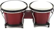 Home Wooden Drum, Early Education Educational Toy Children's Beat Drum One-Piece Drum Percussion Instrument Outdoor Gift (Color : Color1)