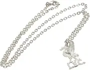 Liverpool FC Silver Plated Necklace and Pendant - Liverbird