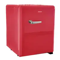在飛比找ETMall東森購物網優惠-Dellware 德萊維25公升彩色復古迷你冰箱(櫻桃紅) 