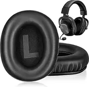 Replacement Earpads for Logitech G Pro / G Pro X Gaming Headphones-Headphone Ear Pads for Logitech G Pro / G Pro X Gaming Headphones (Leather)