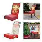 Christmas Chair Slipcover Christmas Chair Cover Banquet Chair Homeware Elastic