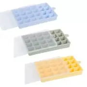 Ice Cube Trays Mold 24 Cavity Square Ice Cube Tray for Cocktails Whiskey Soups