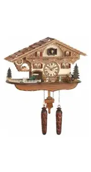 Quartz Cuckoo Clock Swiss house with music TU 481 QM HZZG NEW