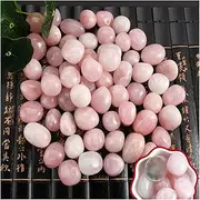 Decorative Stones, 0.5KG/1.1LB Decorative Pebbles, Outdoor Gardens Rockery Landscaping Pebbles, Aquarium Ponds Flower Pot Fish Tank Vase Fillers, Two Sizes (Color : Pink, Size : 2-3CM) (Color : Pink