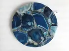 15" Blue Agate Table Top