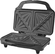Quest 35630 Deep-Fill Sandwich Toastie Maker/Non-Stick Easy Clean/Makes 2 Deep Toasties/Student Kitchen Essential