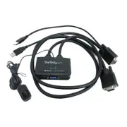 Startech SV231USB CONTROL 2 USB VGA BASED COMPUTERS WITH THIS COMPLETE KVM KIT I