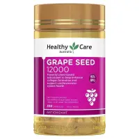 在飛比找蝦皮購物優惠-Healthy Care 葡萄籽膠囊 12000 300粒√