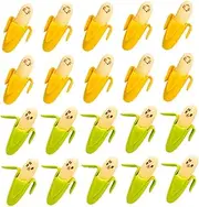 SHOWERORO 40pcs Bulk Banana Erasers Safe Material Cartoon Style for Boys and Girls for School Share The Joy Friends