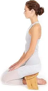 Kneeling Meditation Stool Foldable and Ergonomic Prayer Stool, Very Suitable for Deeper and Longer Meditation
